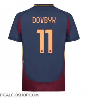 AS Roma Artem Dovbyk #11 Terza Maglia 2024-25 Manica Corta